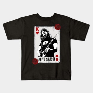 Vintage Card David Gilmour Kids T-Shirt